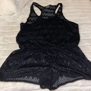 Swimsuit romper cover up never worn like new